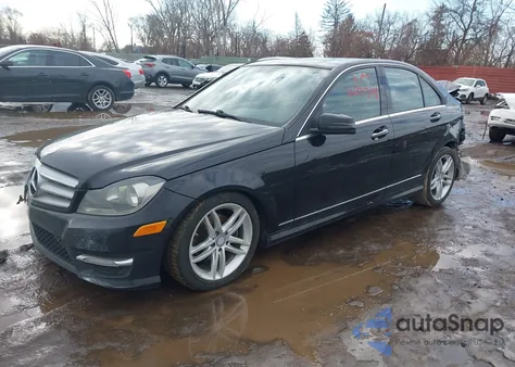 2012 Mercedes-Benz C 300 Sport 4Matic from USA, damaged, VIN WDDGF8BB0CR237698